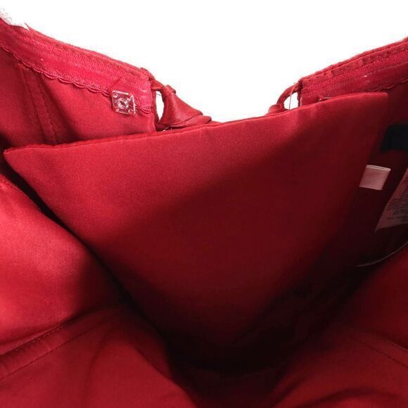 NWOT Alyce Paris sweatheart strapless glitter cocktail dress, red, size 4‎ - Picture 7 of 8